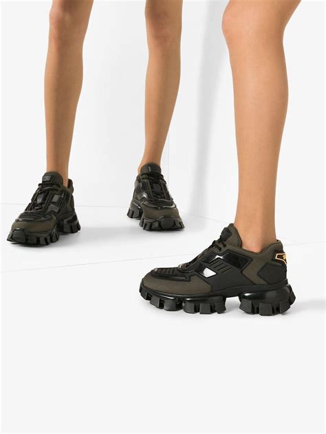 cloud buster prada green|prada cloudbust boots.